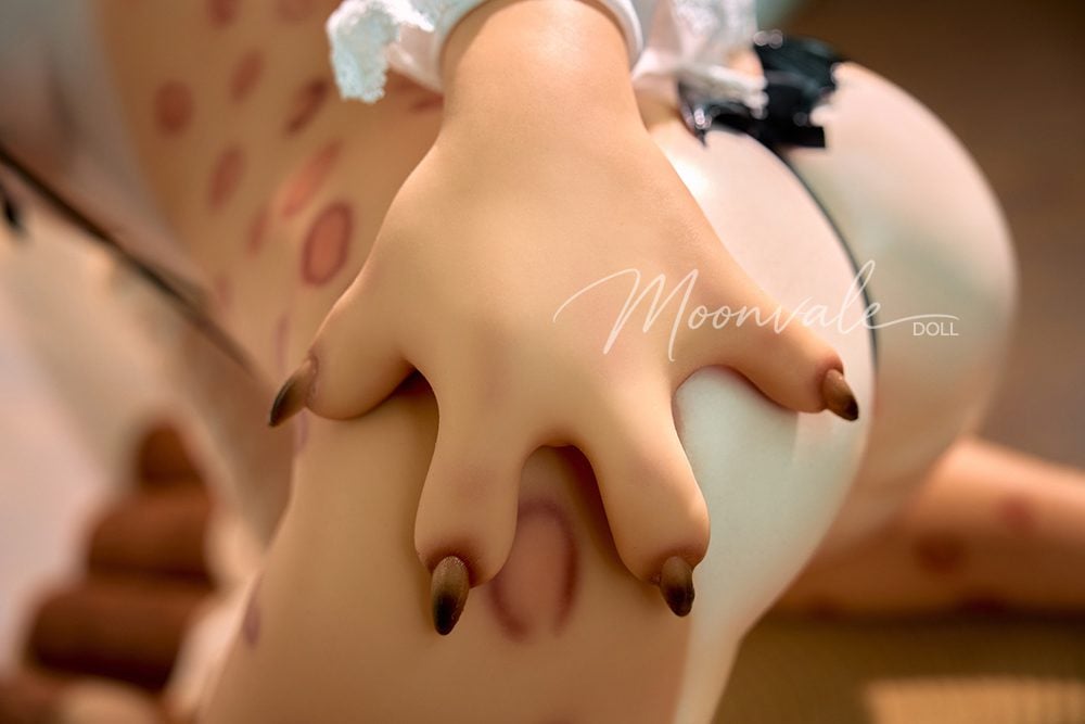 Moonvale Doll 155 cm ( 5'1" ) - Full Silicone - Sexy Anime Furry Girl Pink Hair Yellow Leopard Realistic Small Breasts Sex Doll - Lyora - Image 12