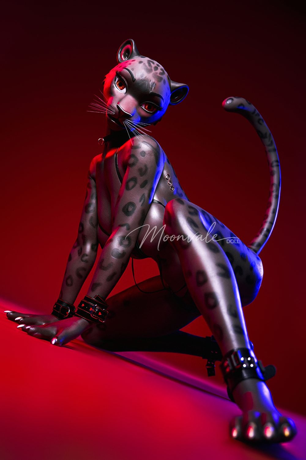 Moonvale Doll 165 cm ( 5.41’ ) - Full Silicone - Sexy Anime Furry Girl Black Panther Realistic Big Breasts Sex Doll - Velara - Image 27