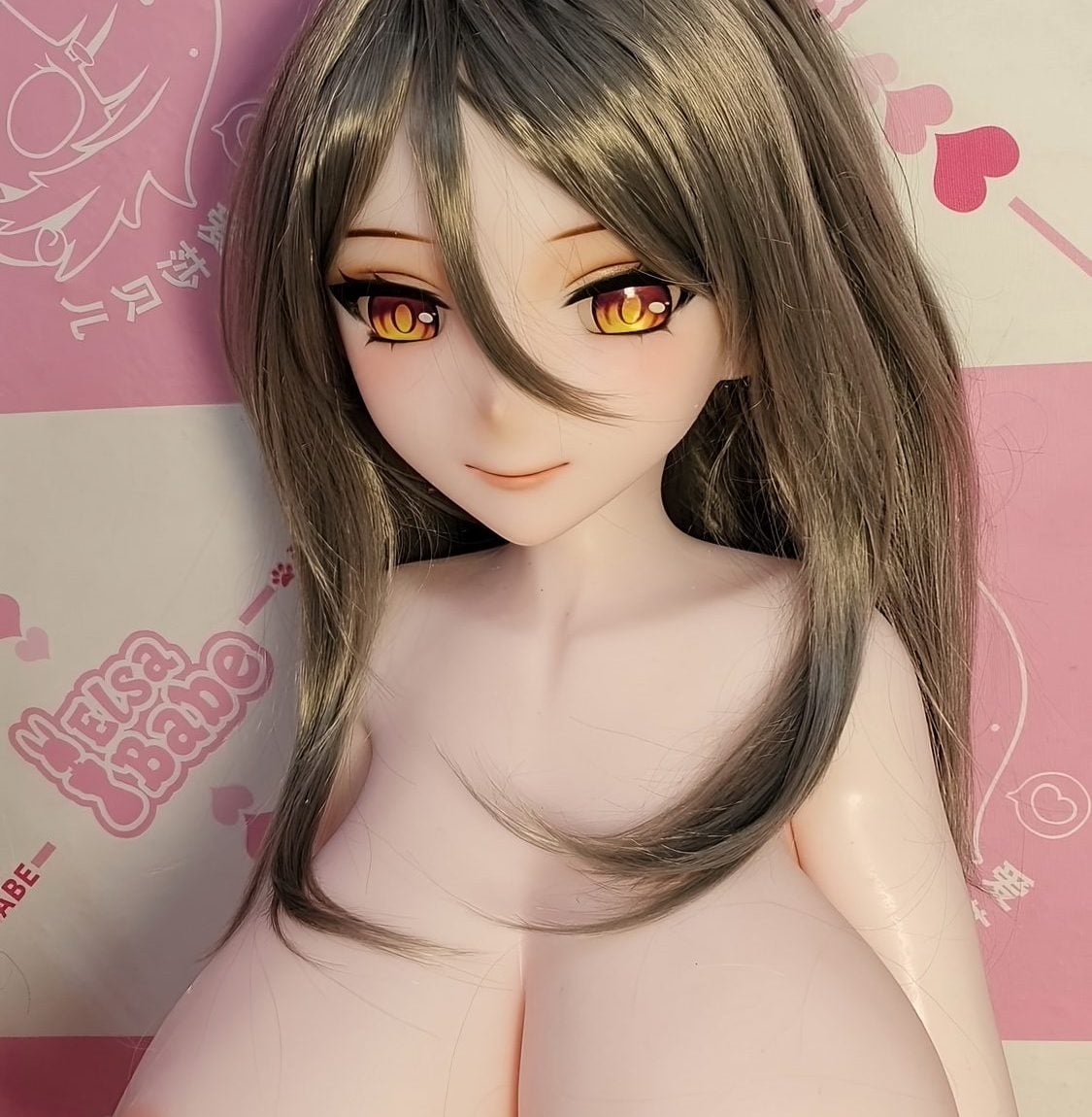 Elsa Babe 130 CM Platinum Silicone Sex Doll AHR019 Mizuta Nina